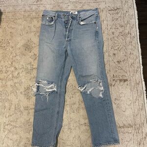 Agolde Light Blue Denim Jeans